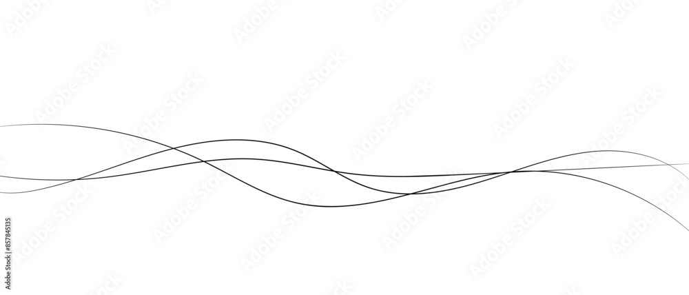 Thin line wavy abstract vector background. Thin line wavy abstract vector background.