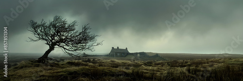 Grim Solitude: A Visual Representation of Emily Bronte's Wuthering Heights