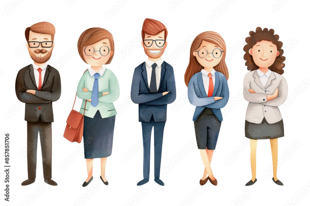 group of office and professional people isolated on white group of office and professional people isolated on white