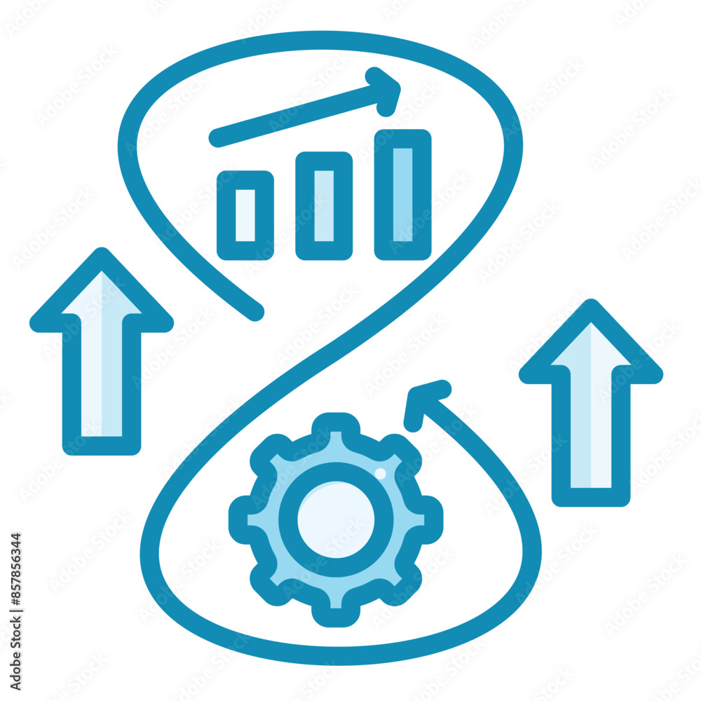 Continuous Improvement Icon Continuous Improvement Icon