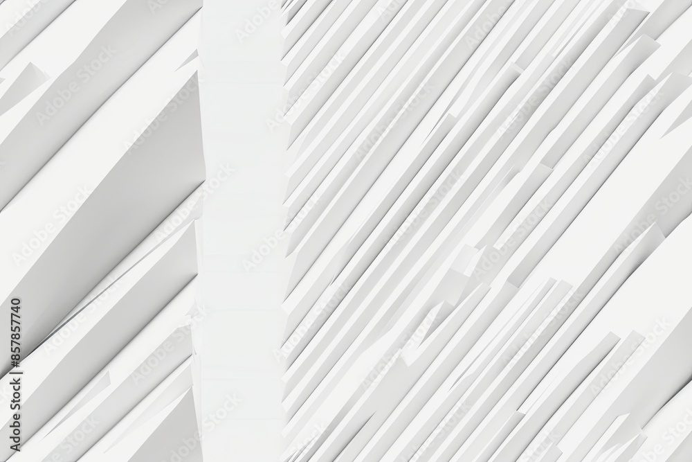 Obraz premium White Minimalist Abstract Background created with Generative AI