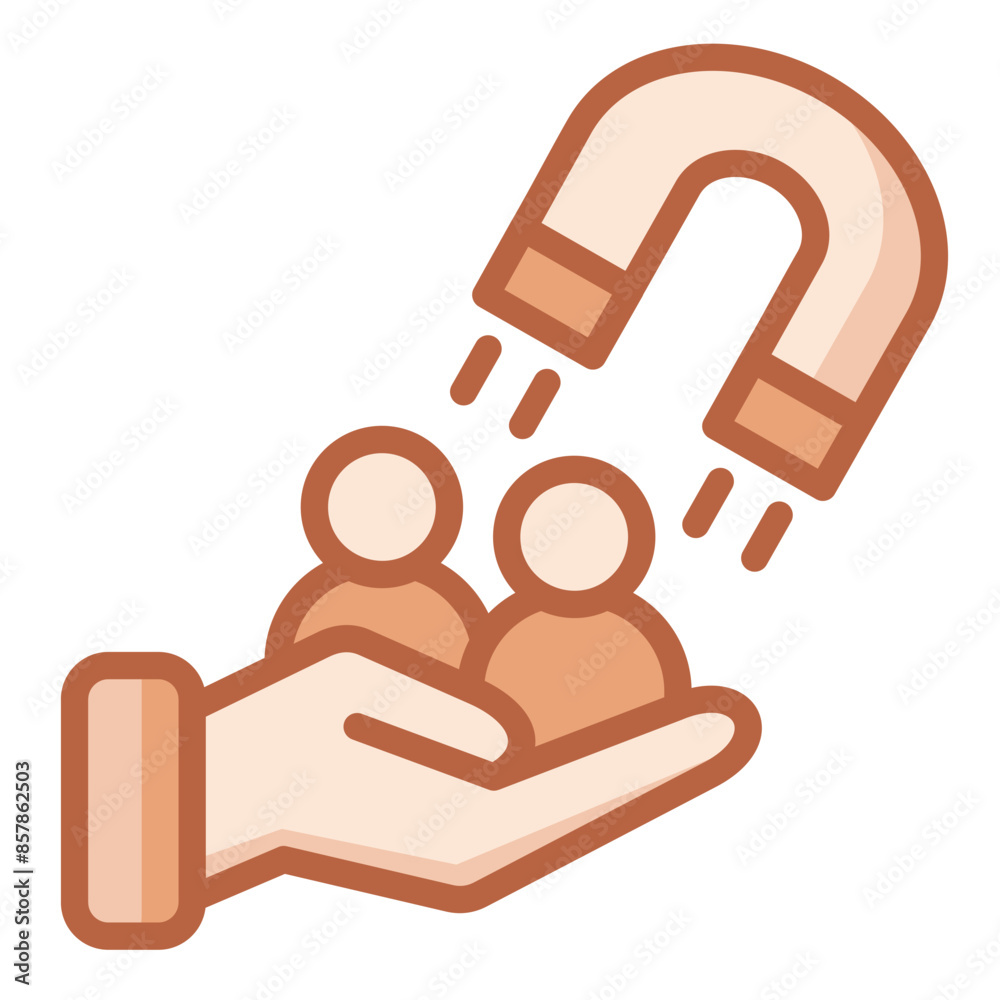 Customer Engagement Icon Customer Engagement Icon