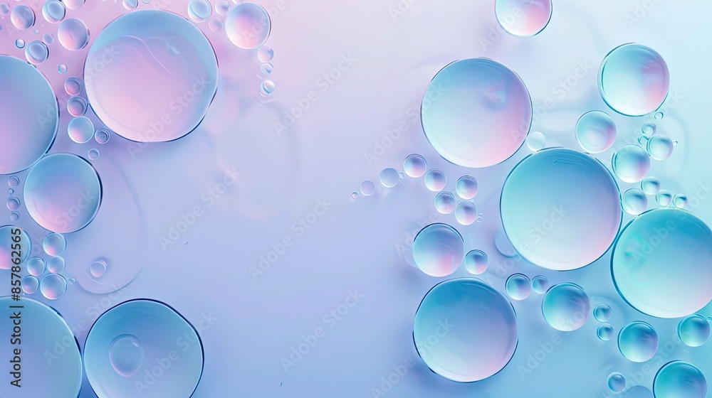 Bubbles Background, Generative AI Bubbles Background, Generative AI