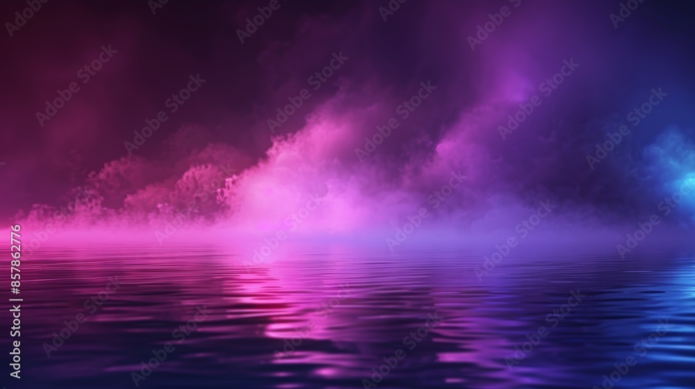 An illustration of red and blue heavy fog for boxing or mma versus concept with pink and purple smoke clouds. A realistic 3D modern illustration of smog for sport showdown banners. An illustration of red and blue heavy fog for boxing or mma versus concept with pink and purple smoke clouds. A realistic 3D modern illustration of smog for sport showdown banners.