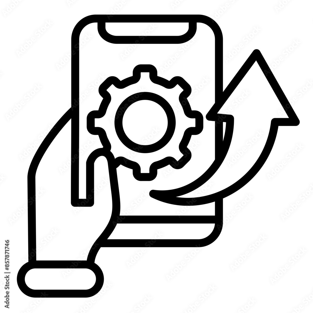 Mobile Optimization Icon Mobile Optimization Icon