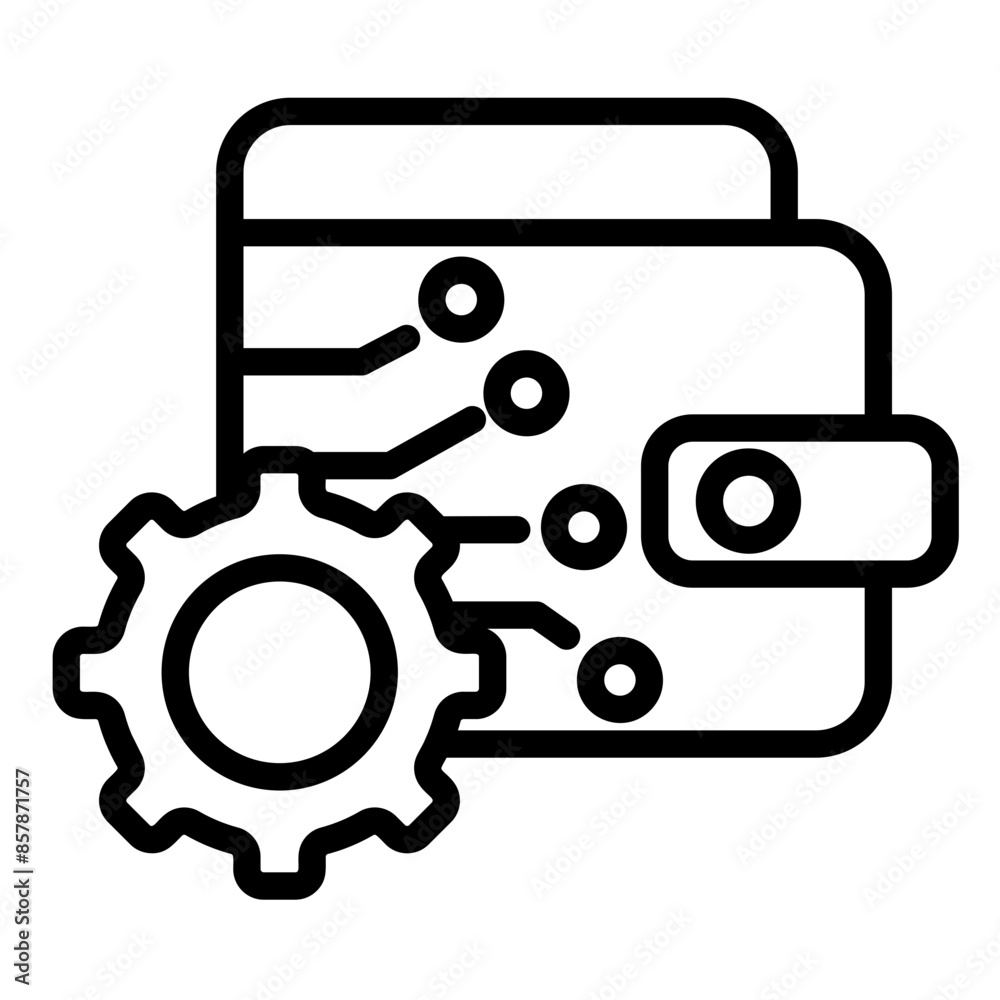 Mobile Wallets Icon Mobile Wallets Icon