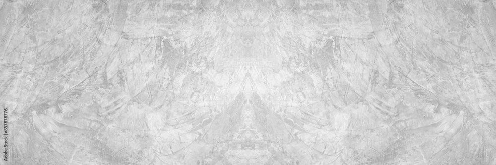 Fototapeta premium Old wall panorama texture cement dirty gray with black background abstract grey and silver color design are light with white background.