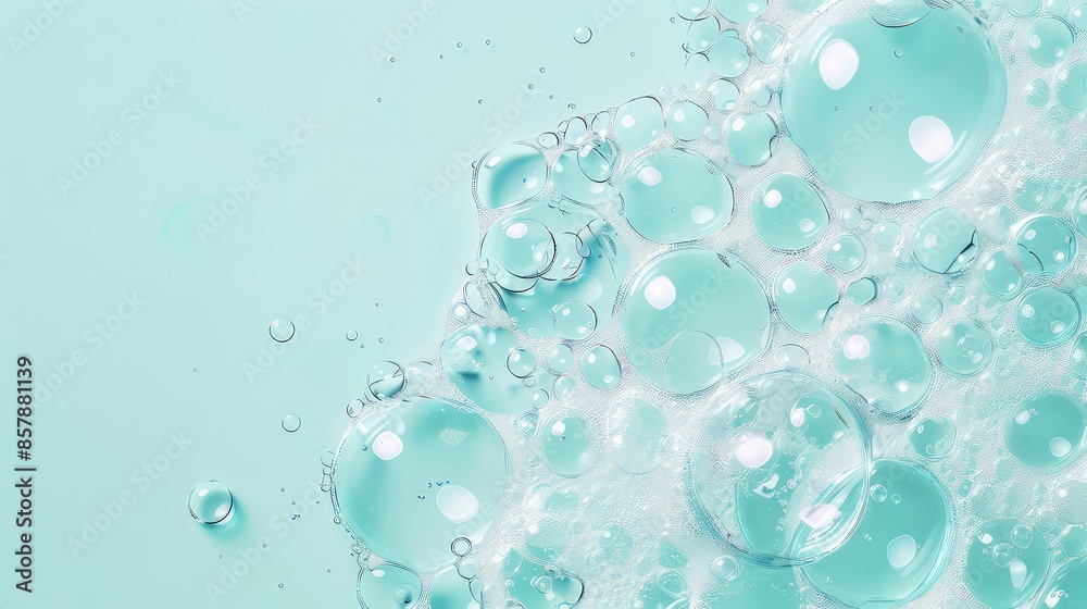 Bubbles Background, Generative AI Bubbles Background, Generative AI