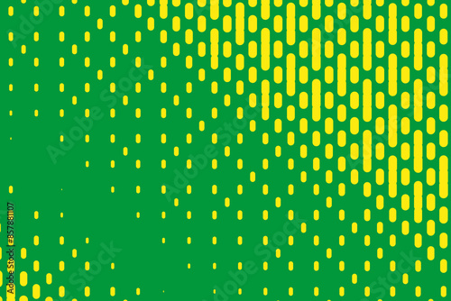 Green geometric background with ovals. Halftone texture. Retro pattern for wallpapers, backdrops. Vector illustration