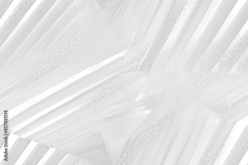 White Minimalist Abstract Background created with Generative AI