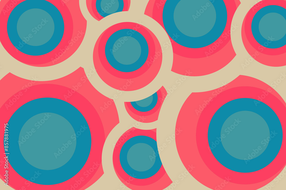 Colorful abstract pattern stacked circles background Colorful abstract pattern stacked circles background