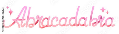 écriture abracadabra