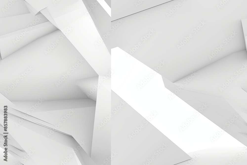 White Minimalist Abstract Background created with Generative AI White Minimalist Abstract Background created with Generative AI