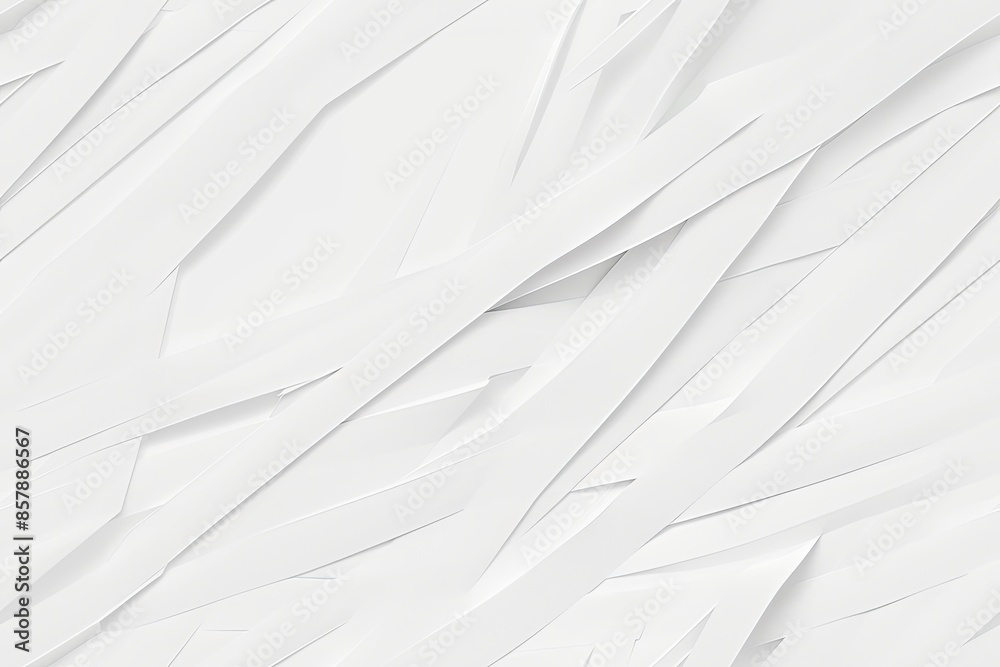 White Minimalist Abstract Background created with Generative AI