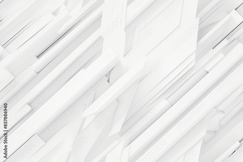 Fototapeta premium White Minimalist Abstract Background created with Generative AI