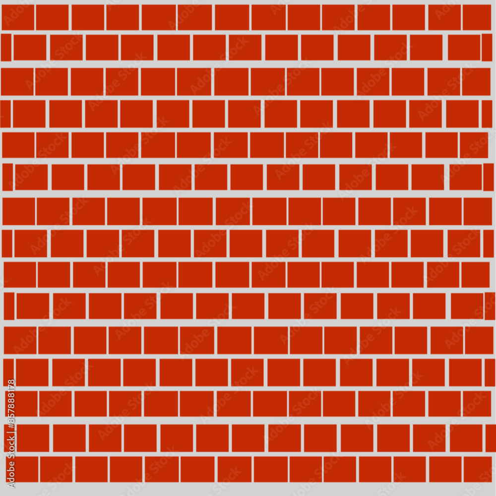 Fototapeta premium orange walls arranged against a white background