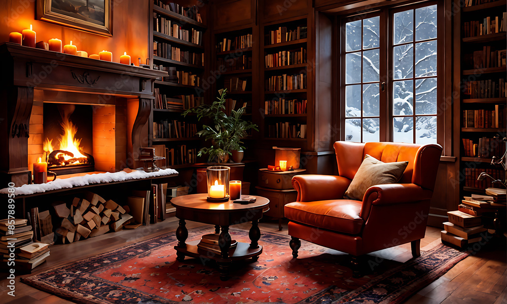 living room with fireplace living room with fireplace