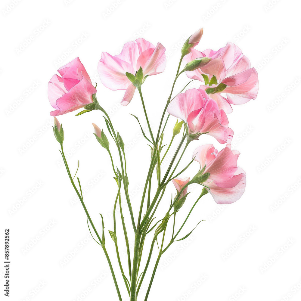 Pink Sweet Pea Flowers Pink Sweet Pea Flowers