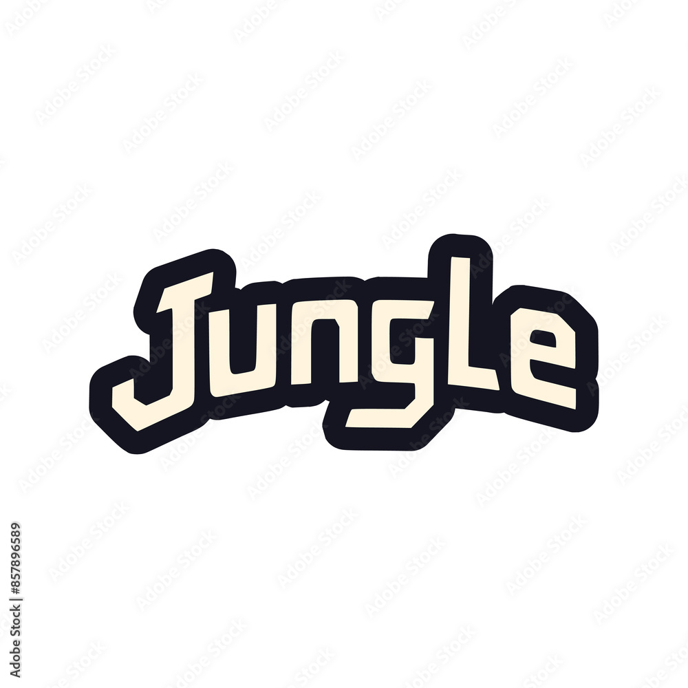 Fototapeta premium jungle nature fashion tshirt sticker vector illustration template design