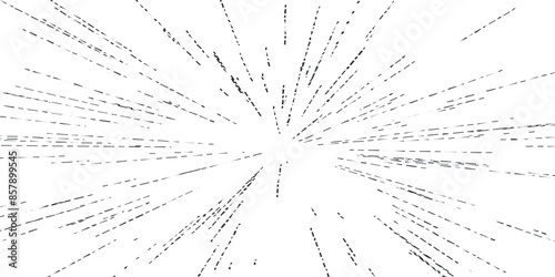 Radiating from the centre o...