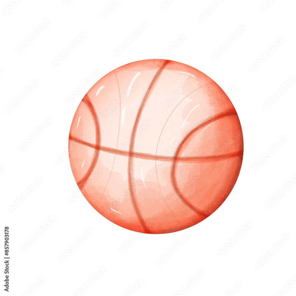 basketball isolated basketball isolated