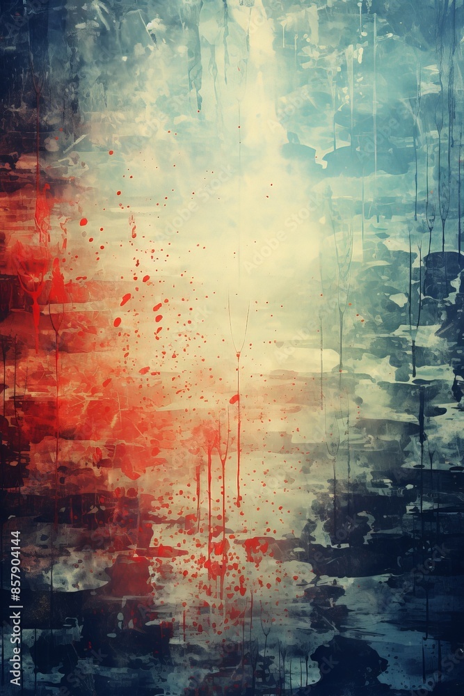 Naklejka premium Vintage Vibes Creating Grunge Effect Background Illustrations