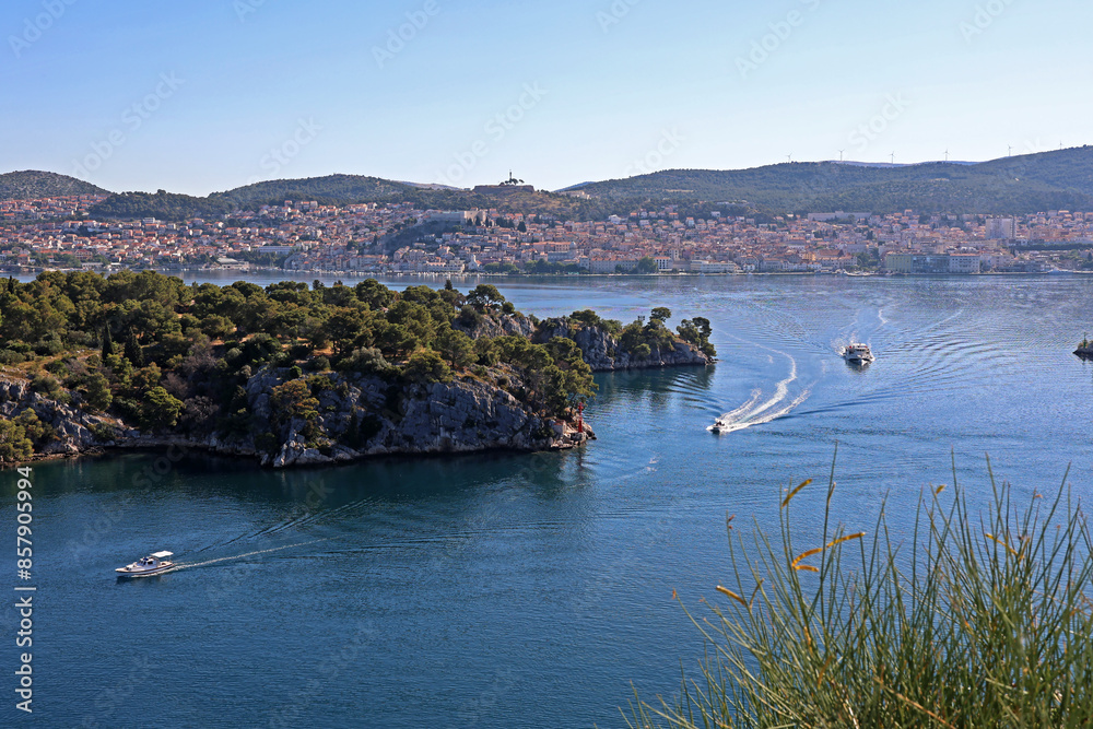 Fototapeta premium Channel St. Anthony Sibenik, Croatia