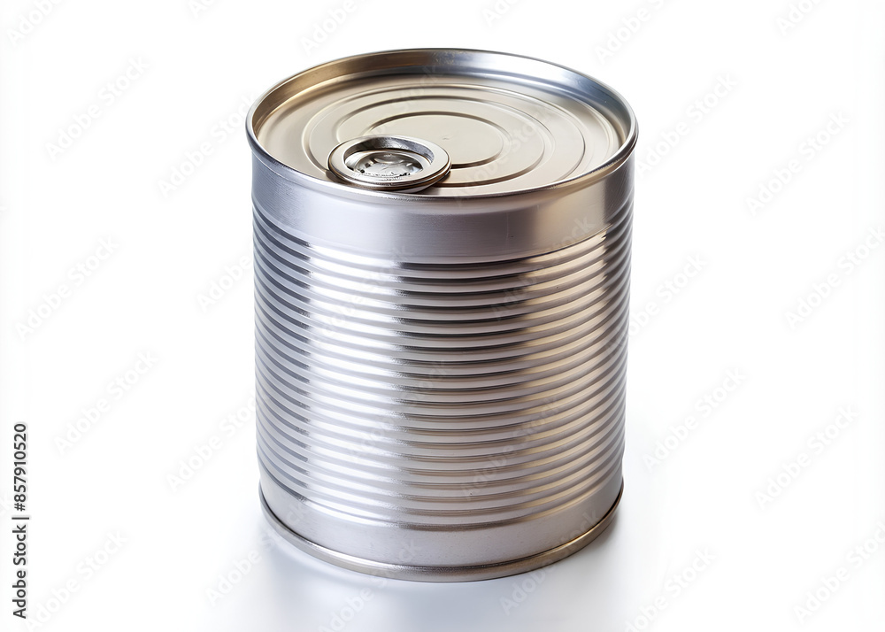 Aluminum thin can on a white background, Clipping path Aluminum thin can on a white background, Clipping path