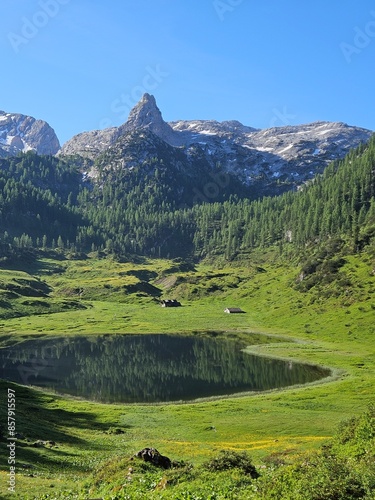 Funtensee mit Blick aufs Schottmalhorn