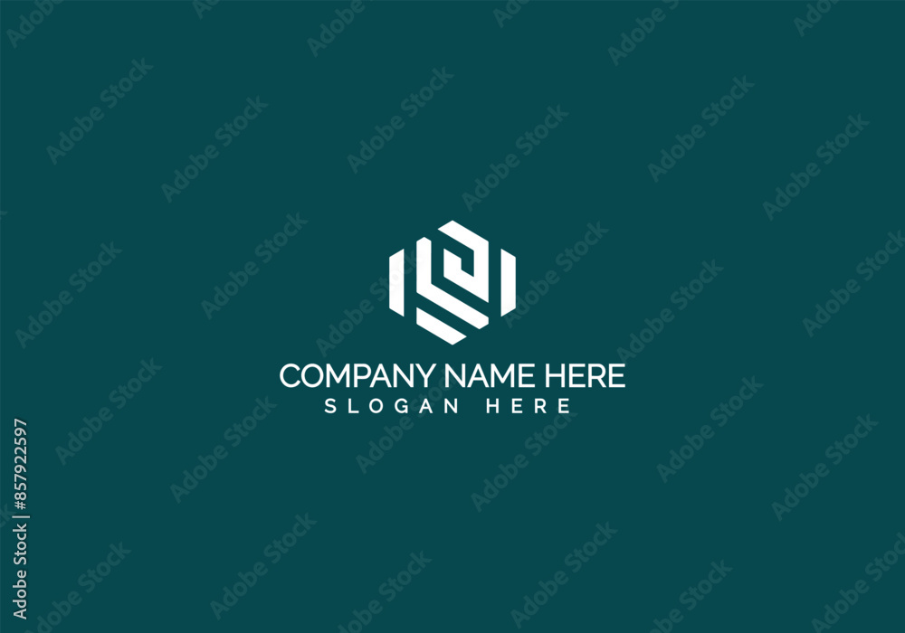 Fototapeta premium Corporate Flat & Minimalist Business Logo Design