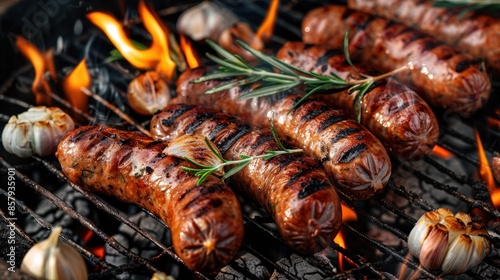 The Tasty Grilled Sausages
