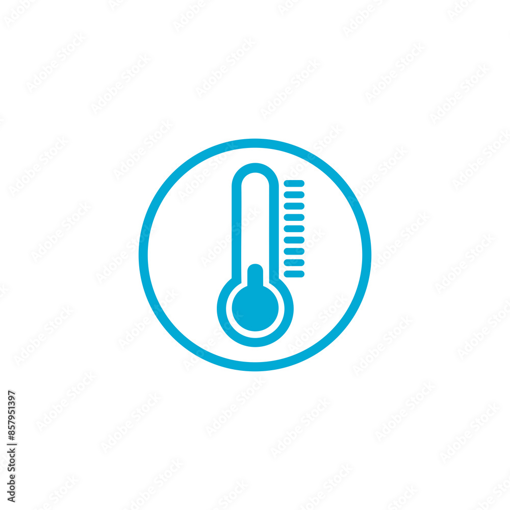 Thermometer icon isolated on transparent background Thermometer icon isolated on transparent background