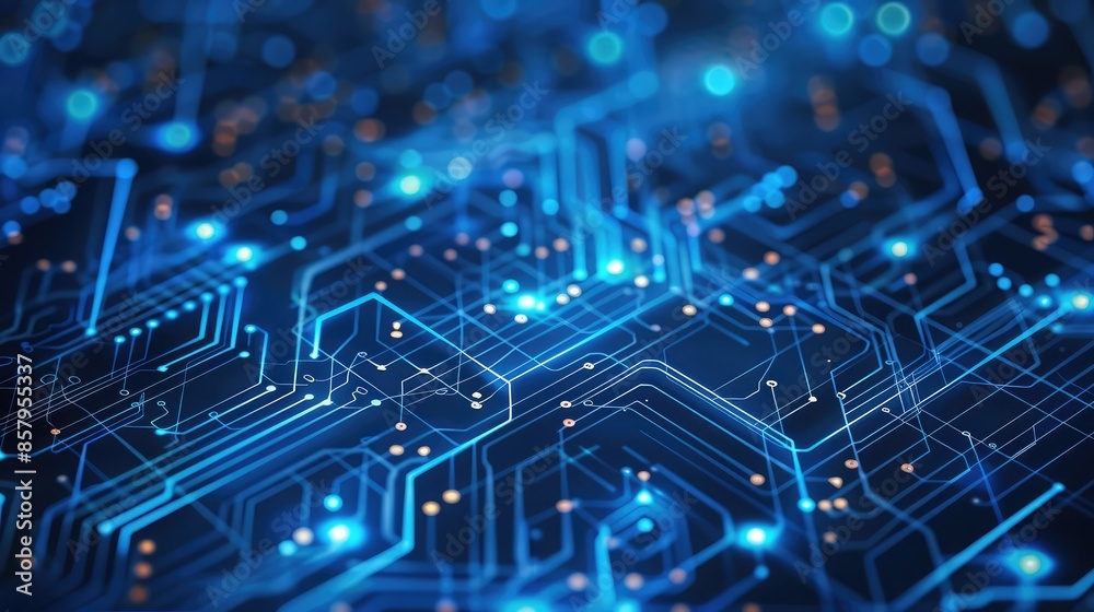 Microtech Background Circuit board close-up, Technology background, 3d rendering,Background ...