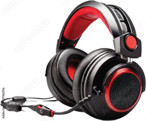 Headphones design 3d rendering for product mockup
