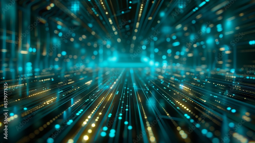 Futuristic digital data stream, abstract blue technology background with glowing lights. Perfect for innovation and high tech concepts. Futuristic digital data stream, abstract blue technology background with glowing lights. Perfect for innovation and high tech concepts.