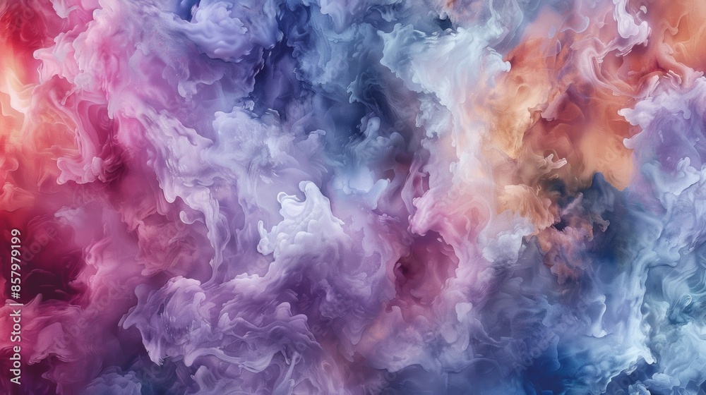 ethereal cloudscape in pastel hues ethereal cloudscape in pastel hues