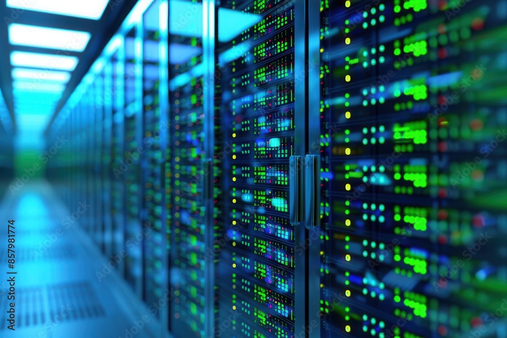 Modern Web Hosting Services. Cutting-edge technology concept Modern Web Hosting Services. Cutting-edge technology concept