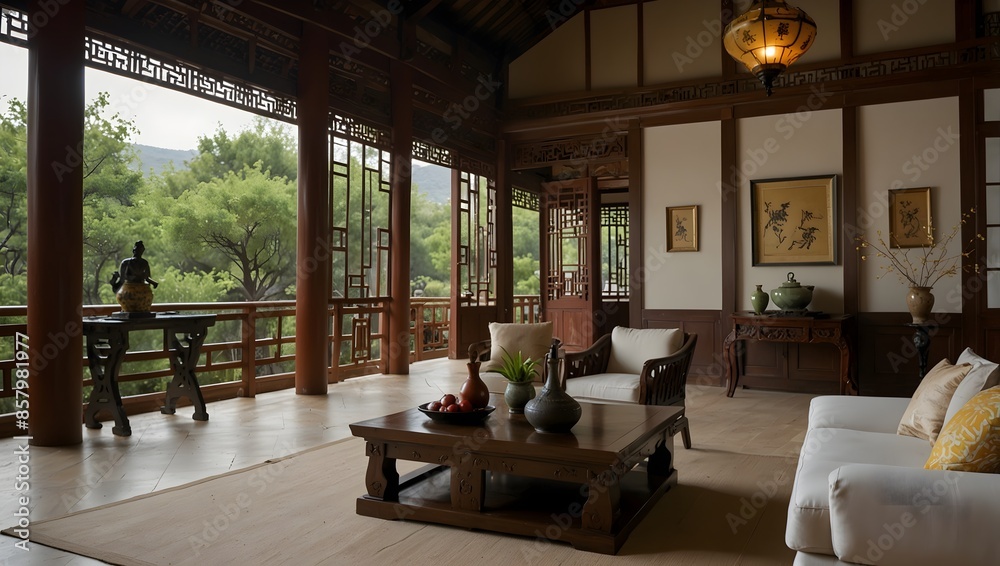 The use of Feng Shui principles in traditional Chinese home architecture ai_generated The use of Feng Shui principles in traditional Chinese home architecture ai_generated