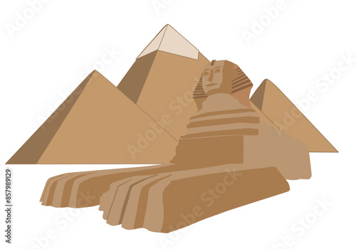 Sphinx of Egypt Giza Pyramids travel landmarks