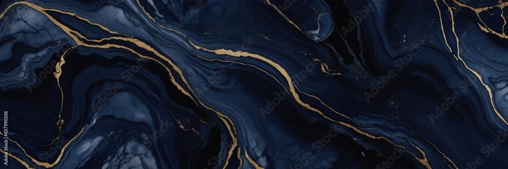Luxurious dark blue marble background with gradient details. Marble texture background Luxurious dark blue marble background with gradient details. Marble texture background