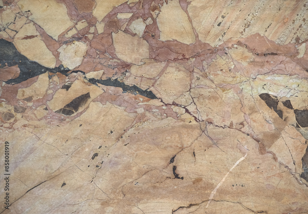 Naklejka premium red marble texture background
