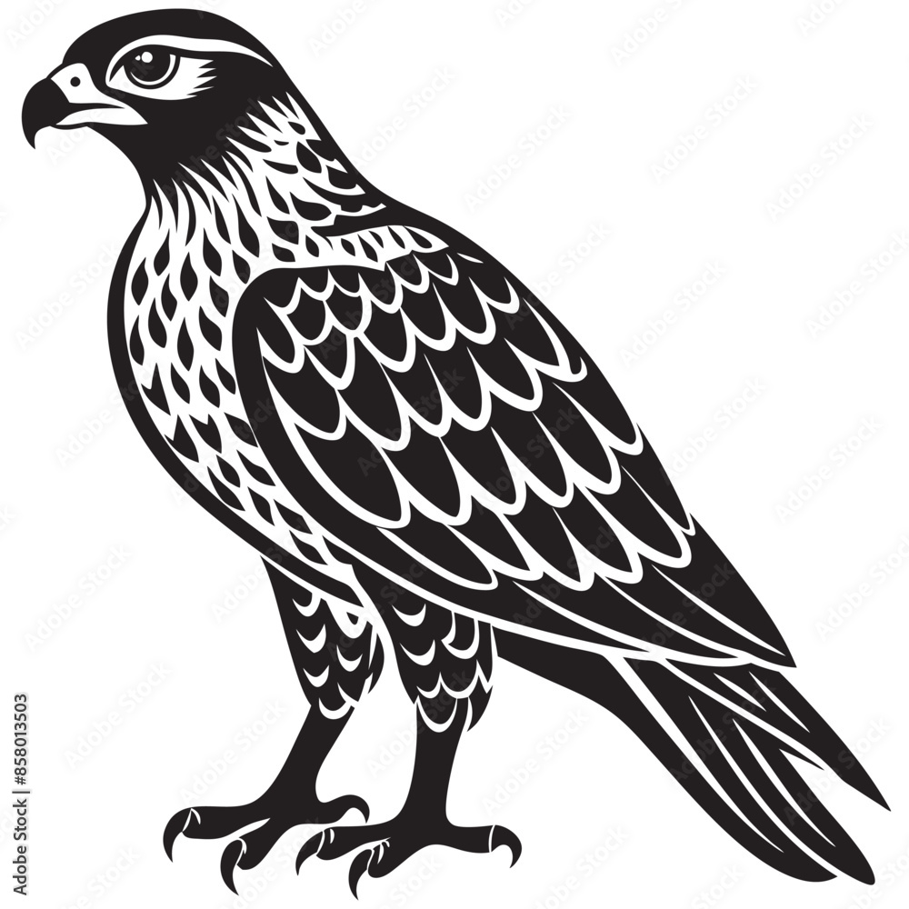 Obraz premium eagle isolated on white background