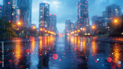 city lights