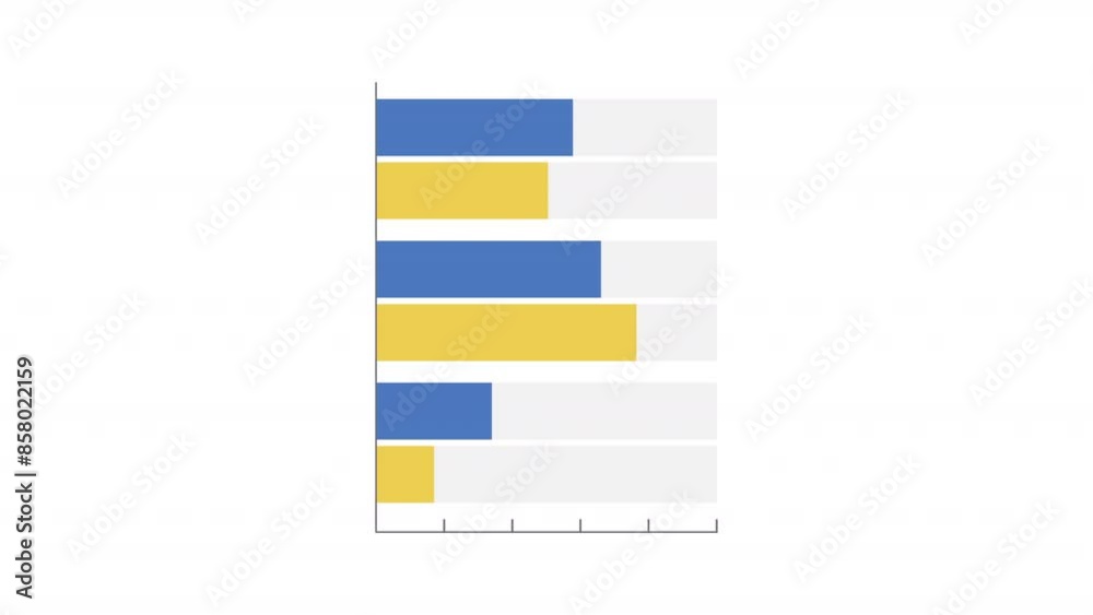 Animated clustered column chart. Data visualization animation. Moving bars. Information management. Colorful illustration on white background. HD video with alpha channel. Motion graphic Animated clustered column chart. Data visualization animation. Moving bars. Information management. Colorful illustration on white background. HD video with alpha channel. Motion graphic