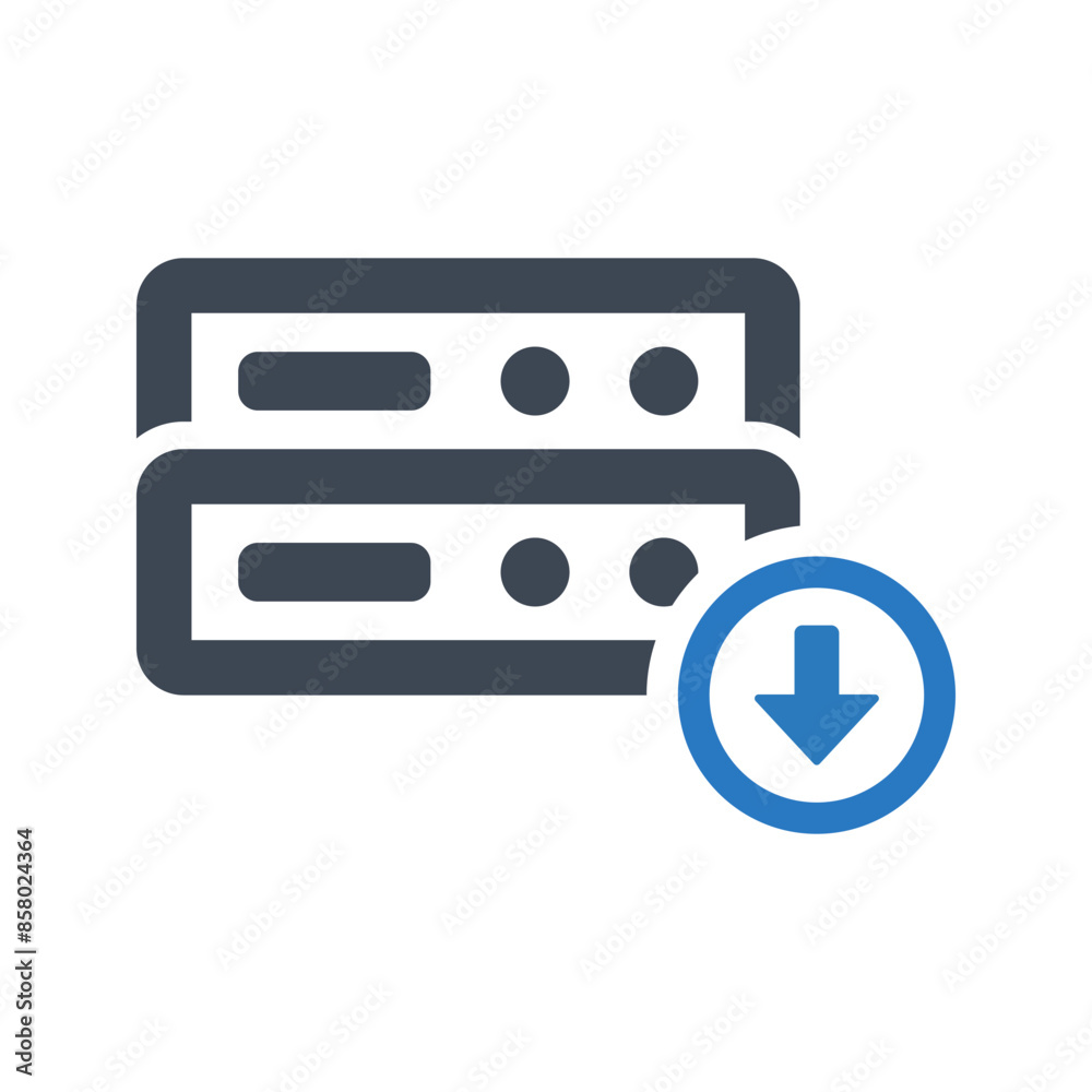 Storage download icon Storage download icon