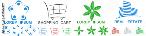 Business logo design collection