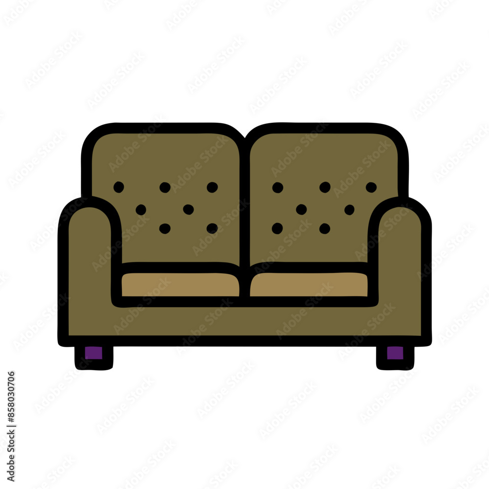 sofa isolated on white sofa isolated on white