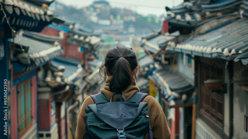 Discover South Korea through diverse viewpoints and compositions, AI generative. Discover South Korea through diverse viewpoints and compositions, AI generative.