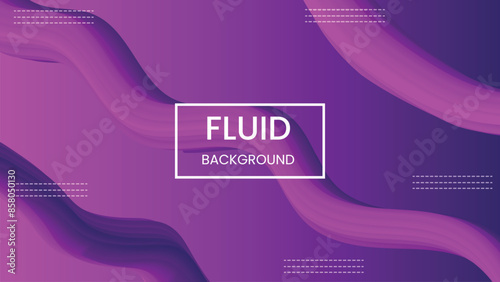A Colourful Fluid Background Template Design.