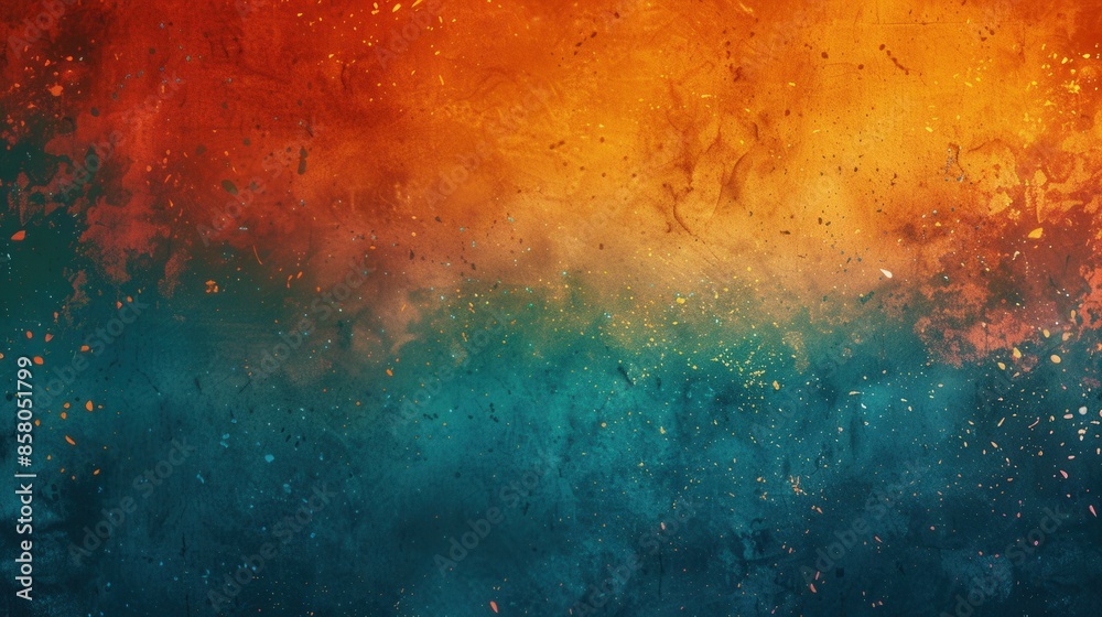 Abstract Color Burst Abstract Color Burst